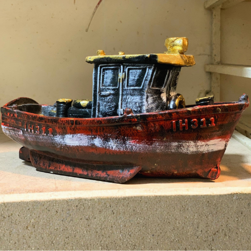 Old Ship Statue Decoration Showpiece - Ornament