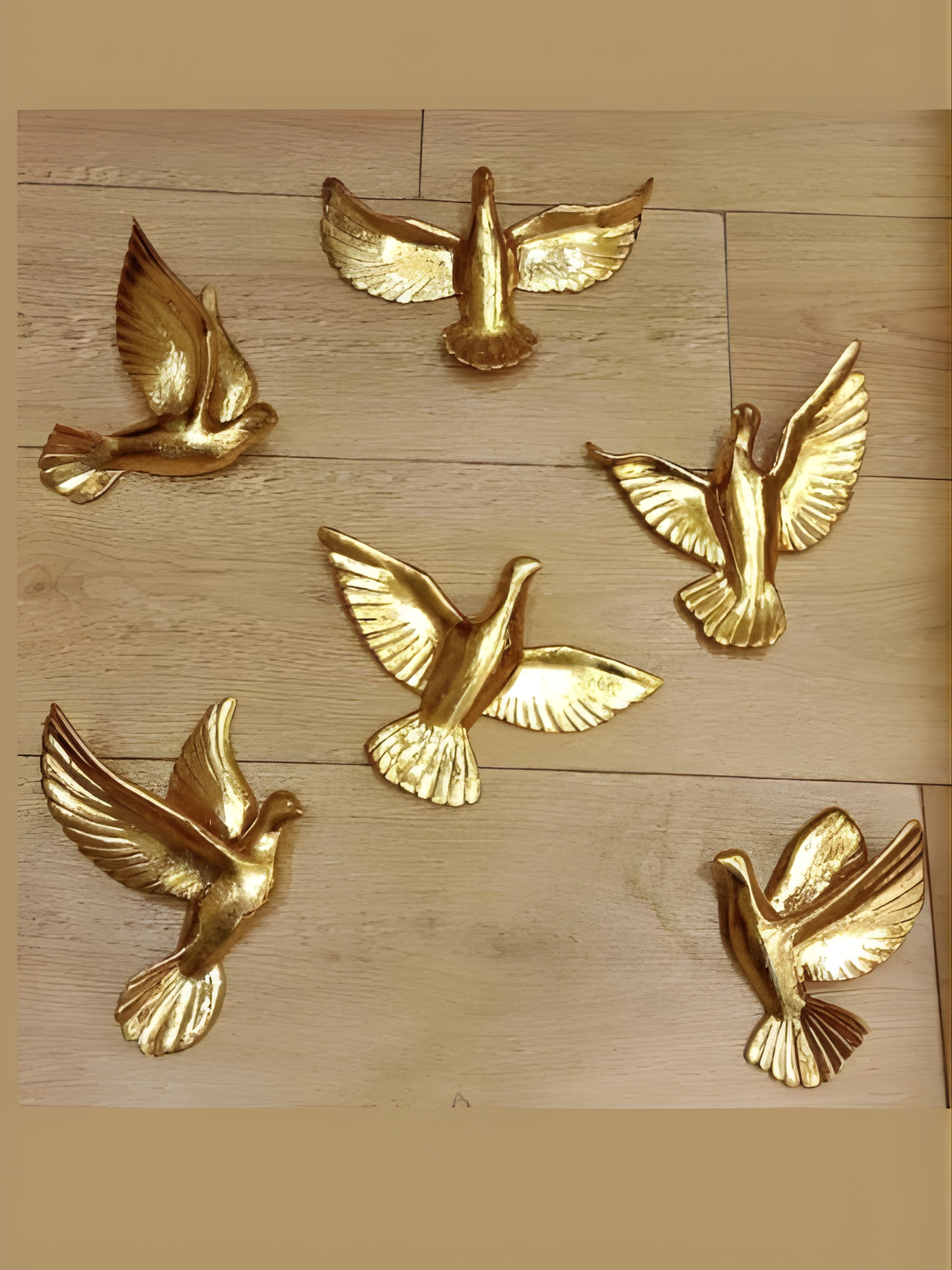 6 Pieces Flying Birds Wall Decor Set