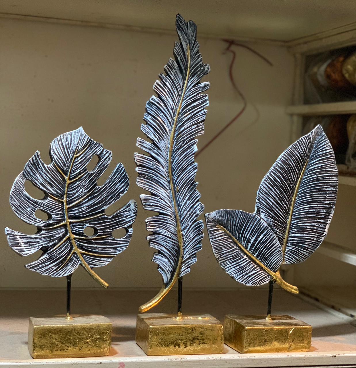 Creative modern decor leaf ornaments